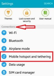 Jak zmienić ustawienia limitu czasu mobilnego hotspotu Android