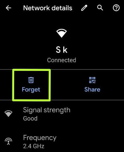 Napraw problemy z połączeniem Wi-Fi w Google Pixel 4